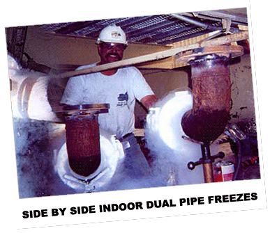 PIpe freeze plug
